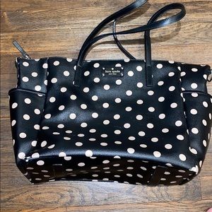 Kate spade baby bag and changer